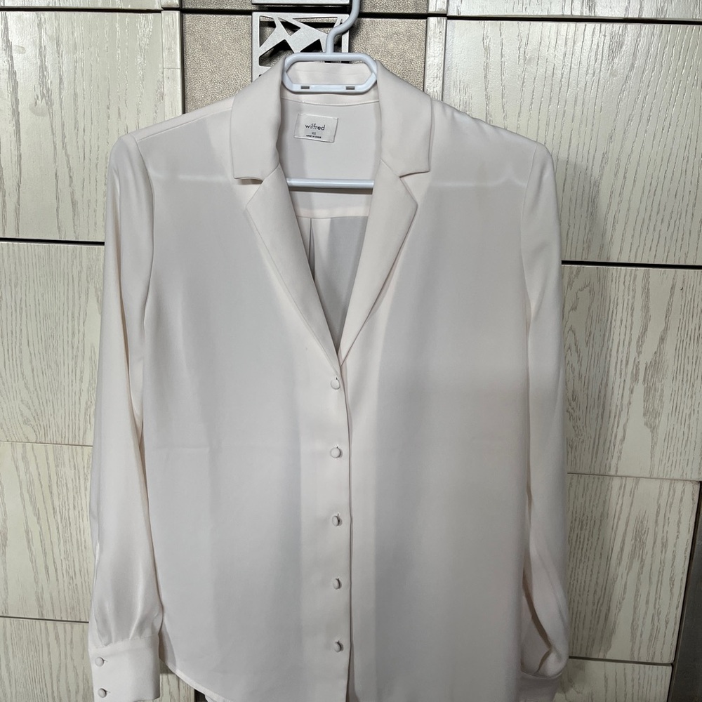 Wilfred Tulum satin blouse